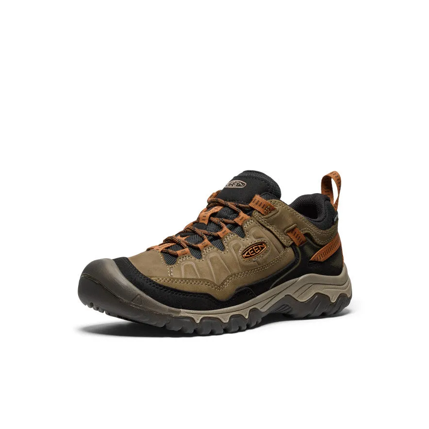 Men's Targhee IV Waterproof Hiking Shoe  |  Sea Turtle/Roasted Pecan Precision fit