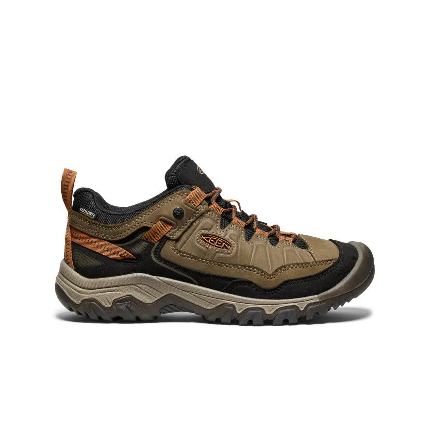 Men's Targhee IV Waterproof Hiking Shoe  |  Sea Turtle/Roasted Pecan Agile Movement Agility Game