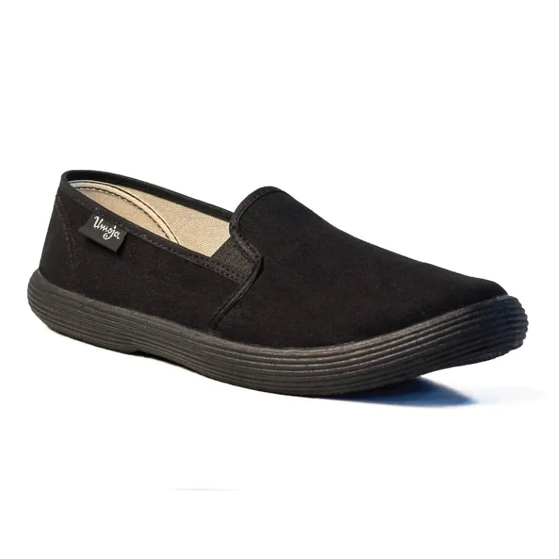 Someka Canvas Shoes - Black (23-36) Leap Step Easy Choice