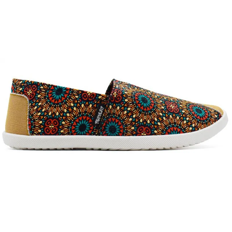 Emmy Chapisha Canvas Shoes - Multi Green Flexible Footwork