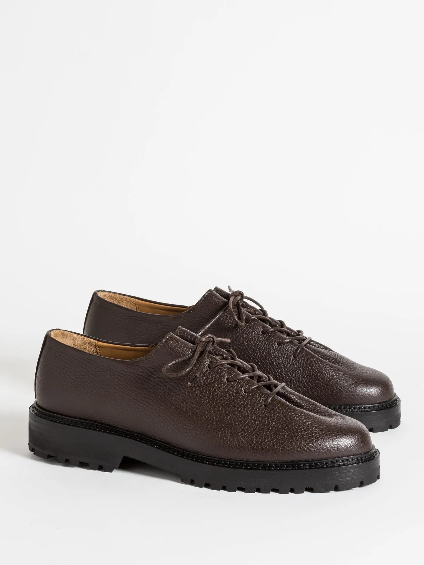 EDOUARD LUG GRAINED EBANO Smooth Shape Street Casual