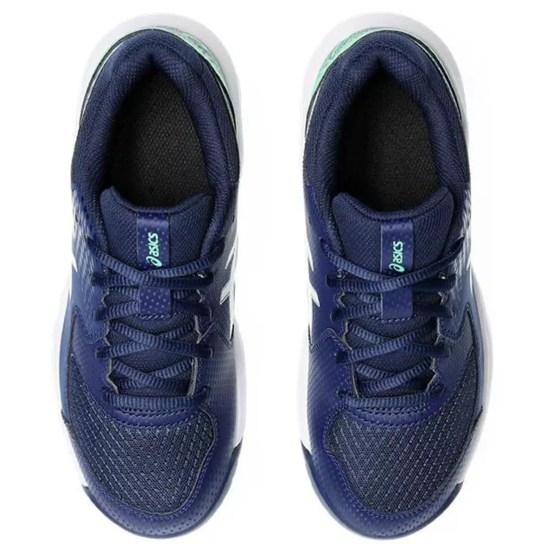 Asics Gel Dedicate 8 GS Tennis Shoes - Blue Expanse/White Quick lacing