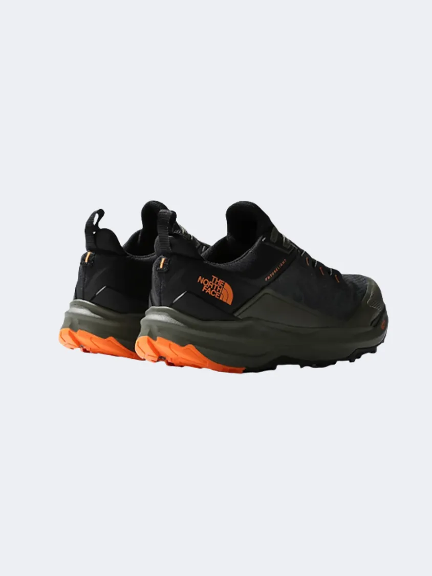 Durable Trekking Agile Walking The North Face Vectiv Exploris 2 Men Hiking Shoes New Taupe Green /Black