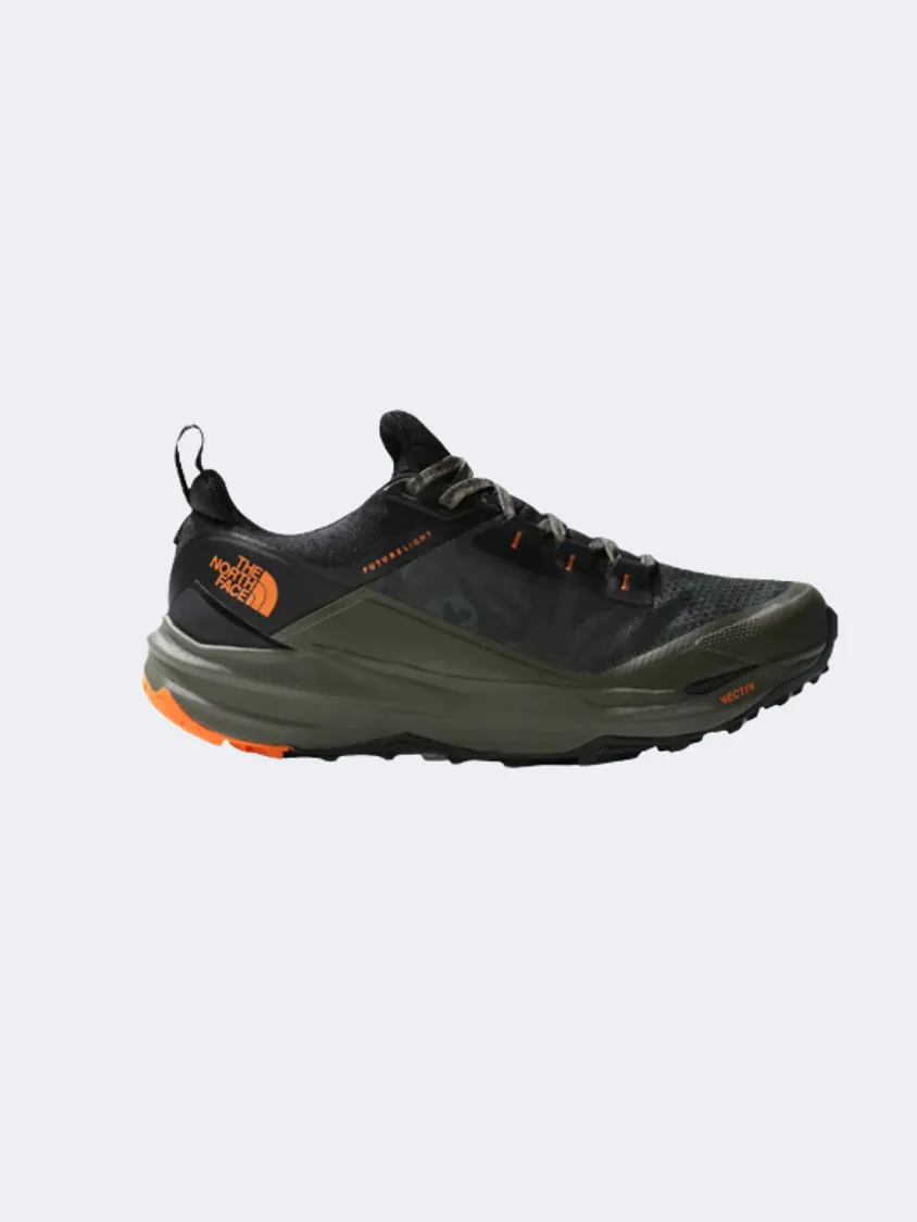 Easy Fit Trekking The North Face Vectiv Exploris 2 Men Hiking Shoes New Taupe Green /Black