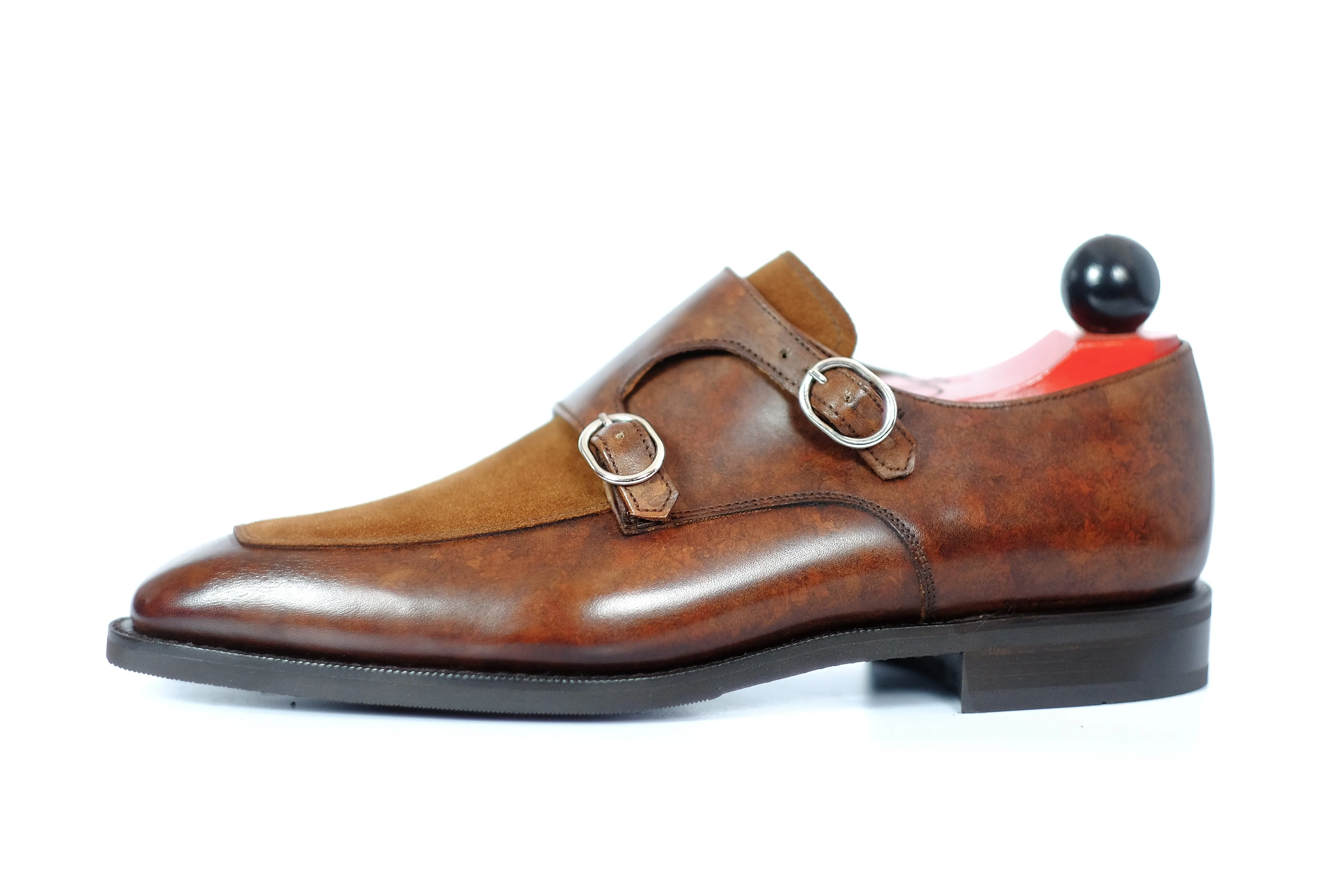 Vintage Edge Sumner - MTO - Copper Marble Patina / Snuff Suede