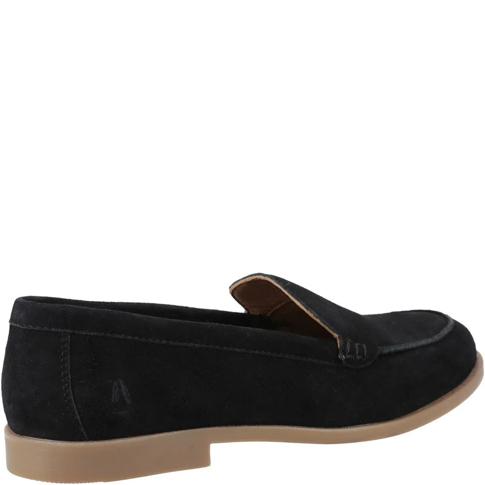 Easy Slip On Black Natasha Loafers
