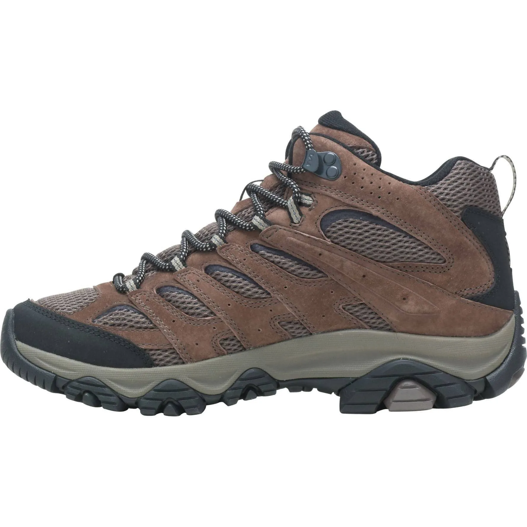 Merrell Moab 3 Mid GORE-TEX Mens Walking Boots - Brown Secure Footwear Comfortable