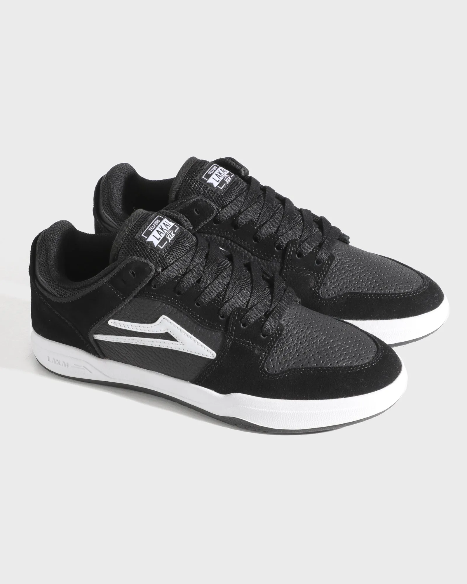 Gym Life Strong Grip Telford Low - Black Suede