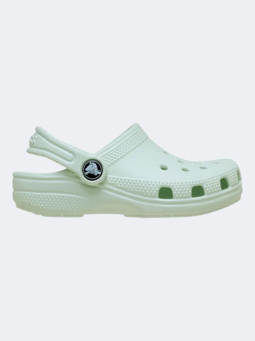 Forest Path Crocs Classic T Kids Lifestyle Clog Mint Tint