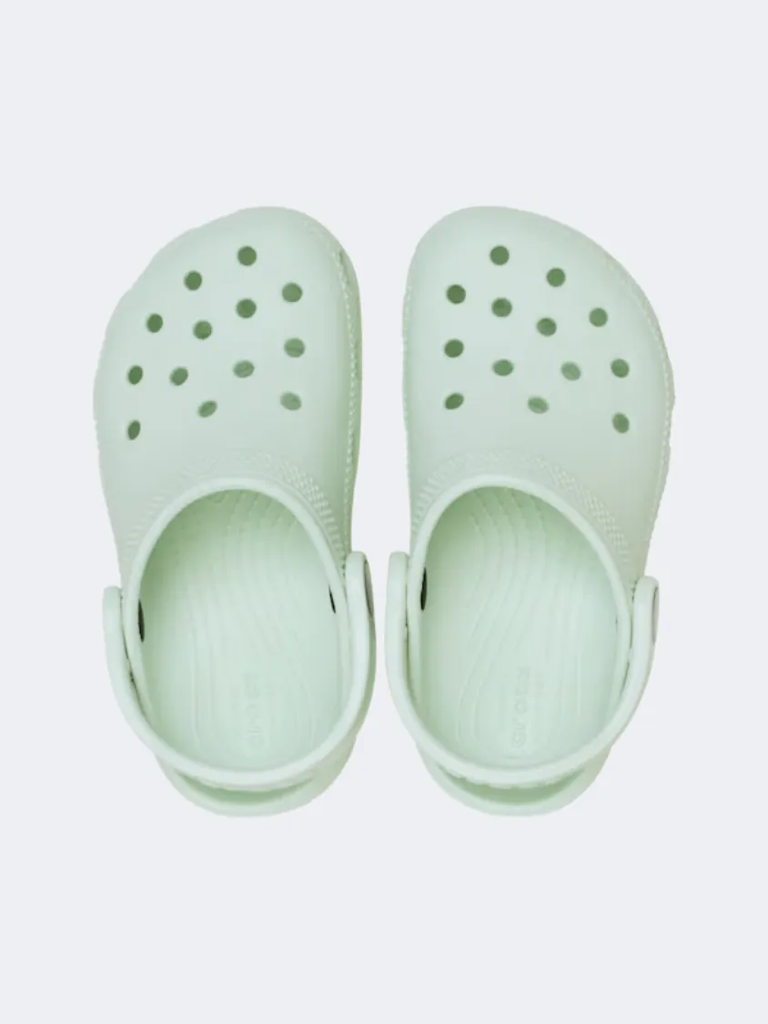 Crocs Classic T Kids Lifestyle Clog Mint Tint Curve Hug