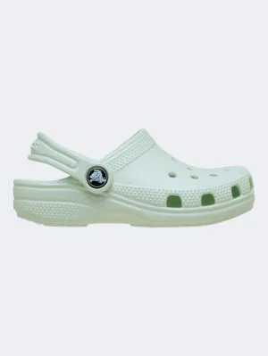 Forest Path Crocs Classic T Kids Lifestyle Clog Mint Tint
