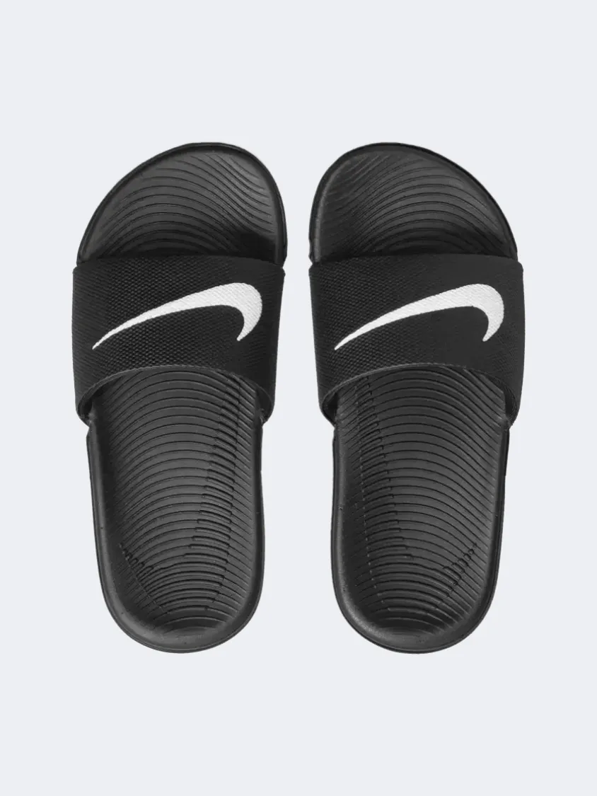 Fantasy Path Nike Kawa Gs Boys Lifestyle Slippers Black/White