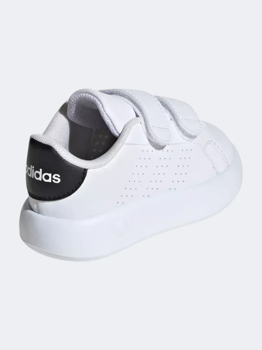 Adidas Advantage Infant-Unisex Sportswear Shoes Cloud White Rain Safe