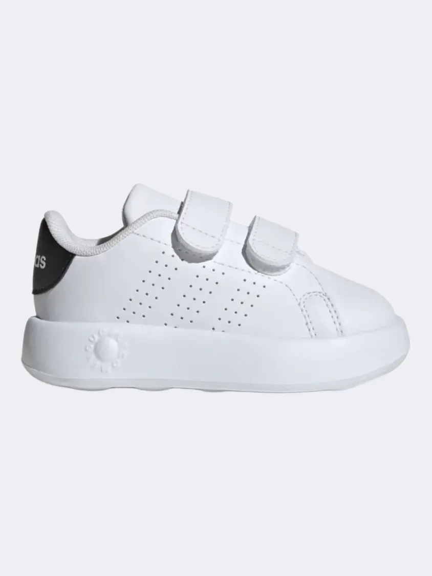 Winter Warm Adidas Advantage Infant-Unisex Sportswear Shoes Cloud White