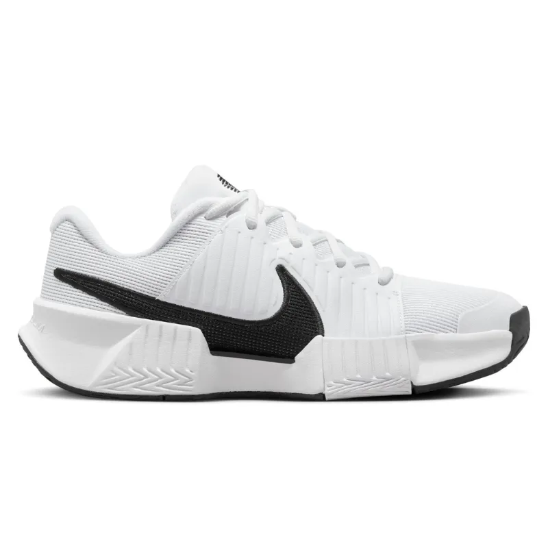 Nike GP Challenge Pro Women Hard Court Tennis Shoes - White/Black-White Unisex Fit
