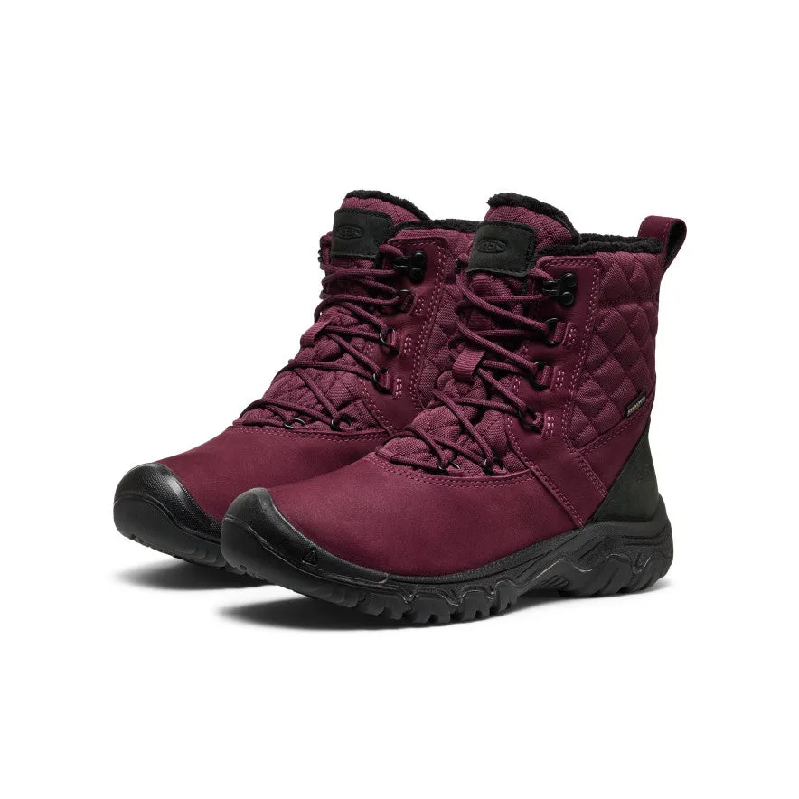 Air Boost Wide Path Women's Greta II Waterproof Boot  |  Fig/Black