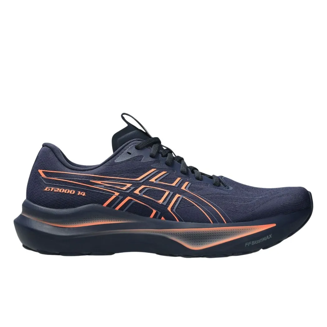 asics GT-2000 14 Men's Running Shoes Stone Grip Leather Touch