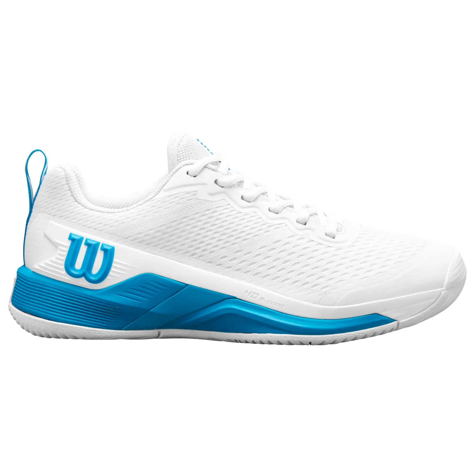 Wilson RUSH PRO 4.5 OZ Mens Tennis Shoes - White/White/Ato Everyday Gear