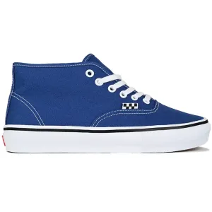 Vans Skate Authentic Mid Skateboarding Shoe Refined Style Clean Style