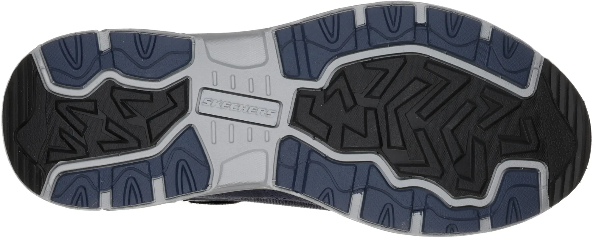Pack Friendly Skechers Oak Canyon Mens Walking Shoes - Blue