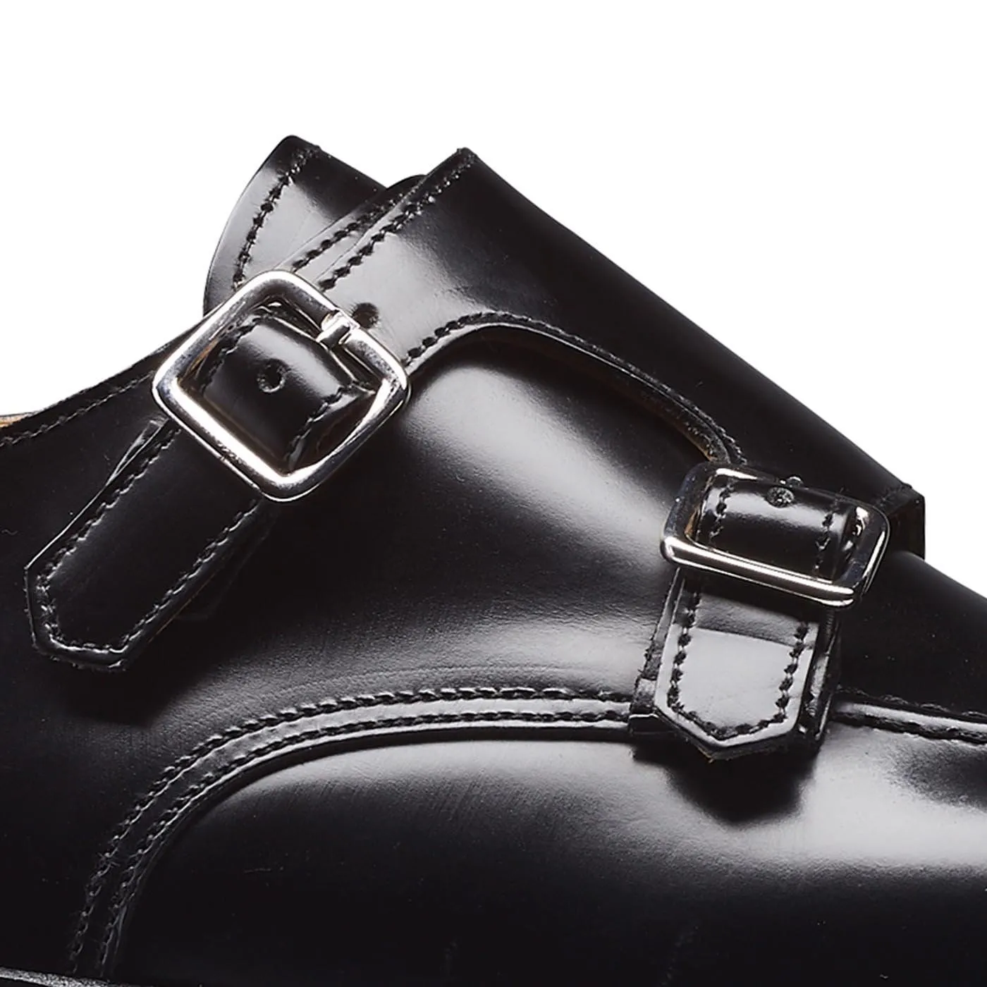 Whitby Black Cavalry Calf Full Support