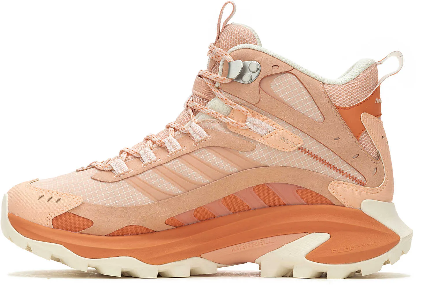 Merrell Moab Speed 2 Mid GORE-TEX Womens Walking Boots - Orange Outdoor Trek Fit