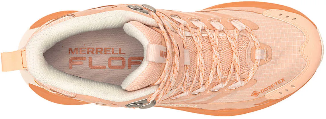 Merrell Moab Speed 2 Mid GORE-TEX Womens Walking Boots - Orange Soft Interior