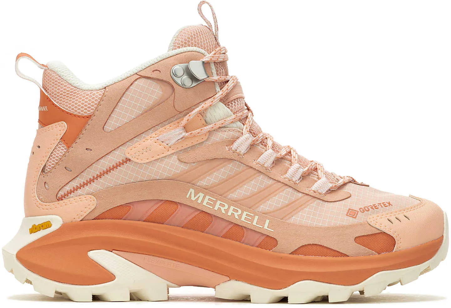 Merrell Moab Speed 2 Mid GORE-TEX Womens Walking Boots - Orange Trekking Trip Hiking Gear