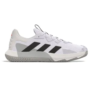 Adidas Performance Sole Match Control Ftw White/Core Black/Lucblu Men Tennis Shoes Soft Interior