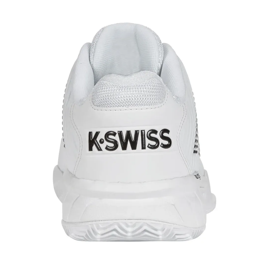 Step Cushion Canvas Upper K Swiss Hypercourt Express 2 HB Men Tennis Shoes - White/Black