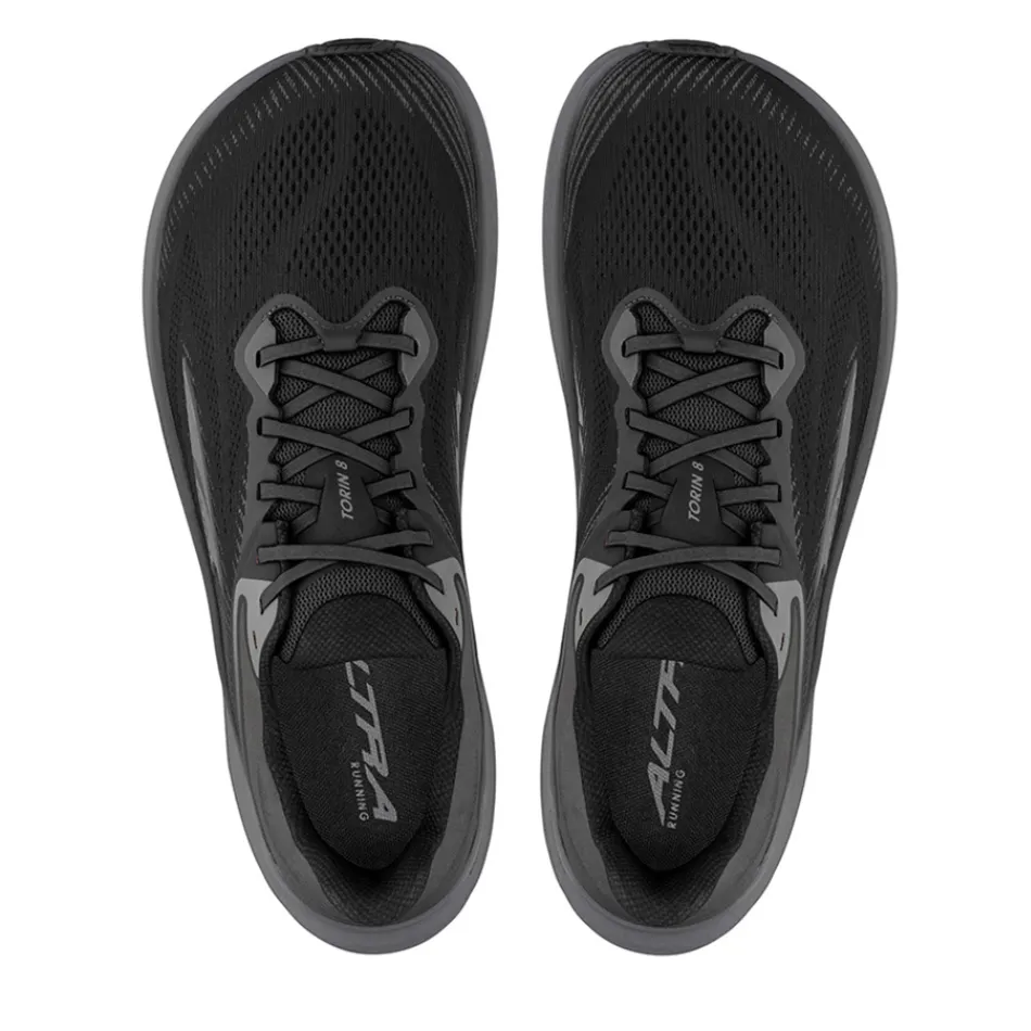 running for agility Weekend Jog Altra Torin 8 Men's Running Shoes in Black SS25