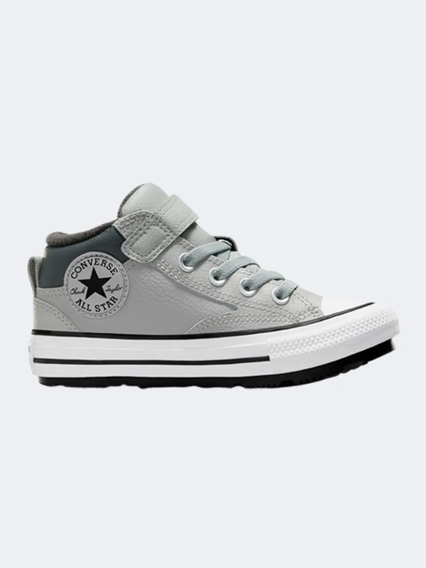 Converse Chuck Taylor All Star Malden Street Boot Count Ps Boys Lifestyle Shoes Grey/Black Enhanced grip Carry Easy