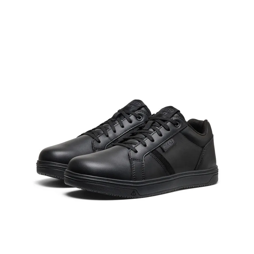 Men's Kenton WTX Work Shoe (Soft Toe)  |  Black/Black Comfortable Wear Energy Boost