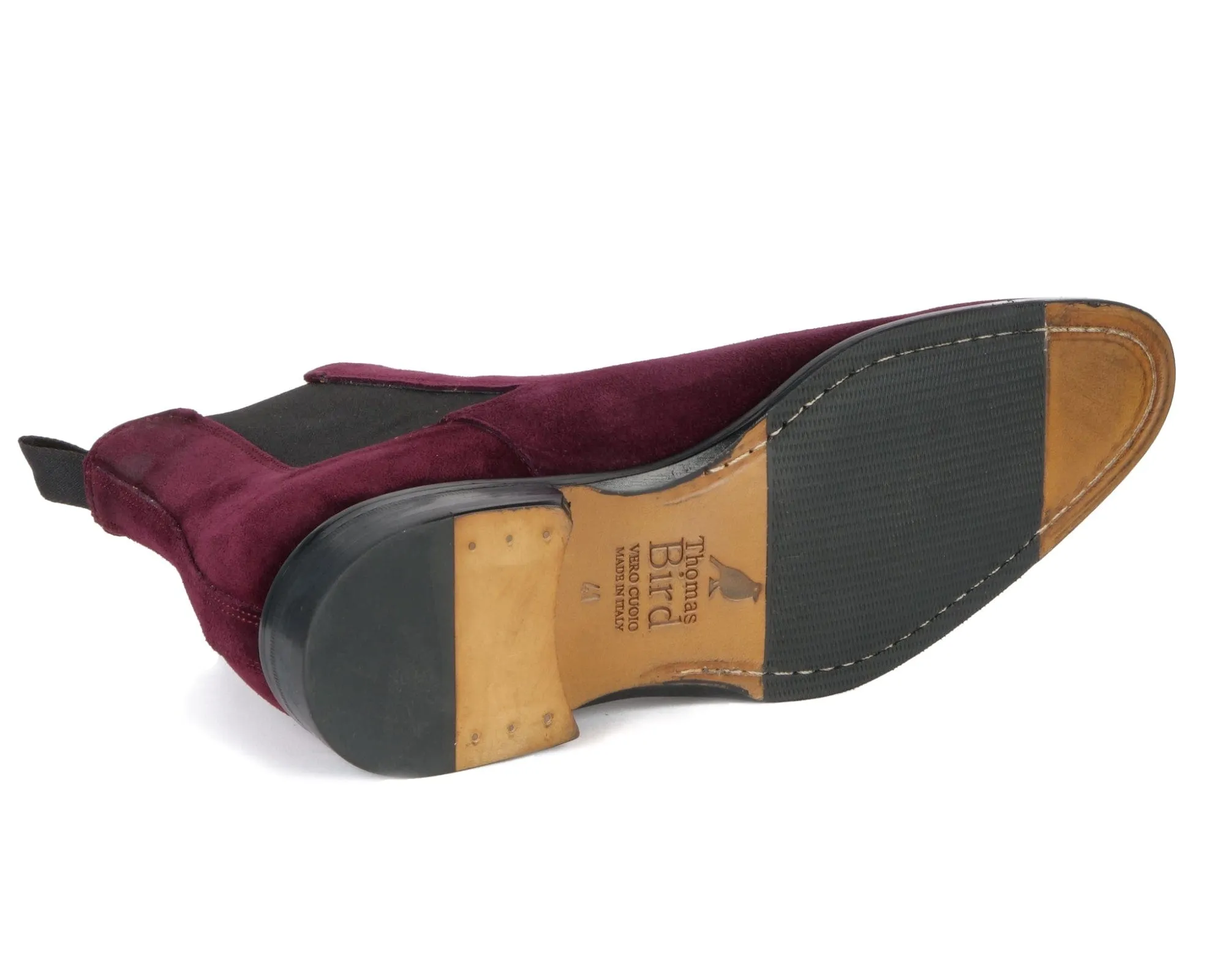 Eastwood Chelsea Boot Burgundy Suede Urban Must-Have
