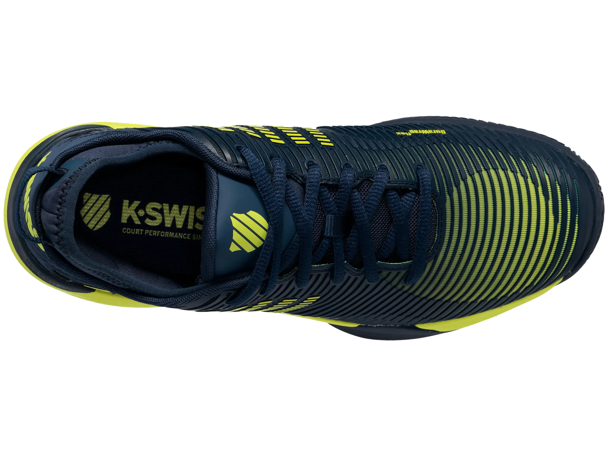 Supportive Fit K Swiss Hypercourt Supreme - Moon/Yellow