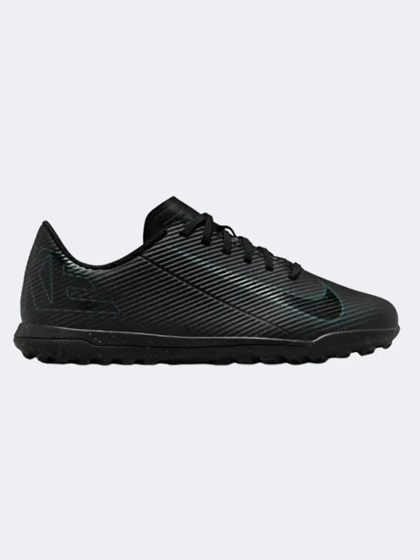 rubber sole shoes Nike Mercurial Vapor 16 Club Gs-Boys Football Shoes Black/Deep Jungle