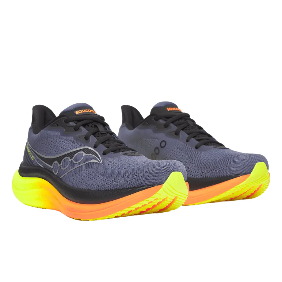Saucony Men's Triumph 23 Running Shoes in Shadow/Vizi AW25 Reputable