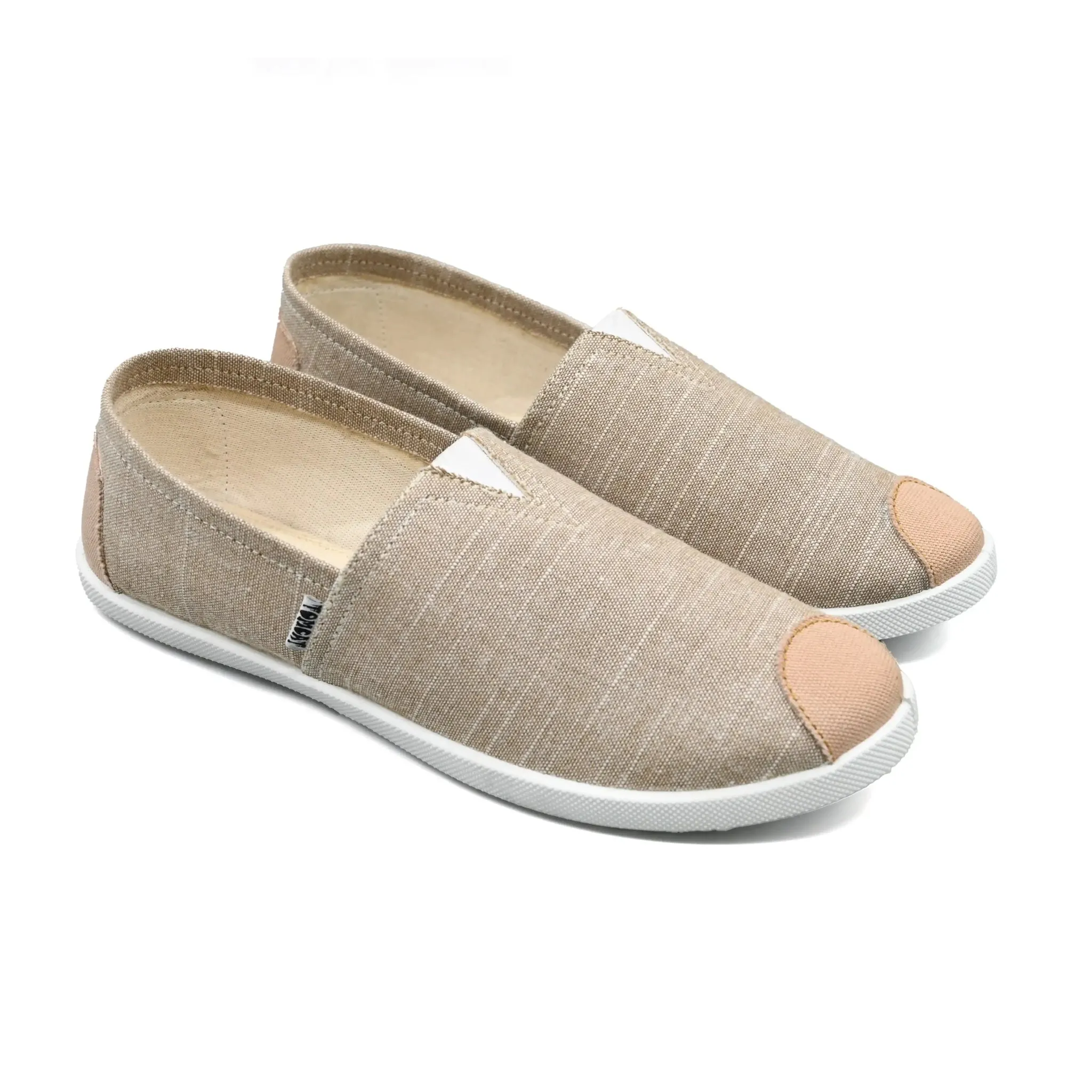 Supportive Emmy Chapisha Canvas Shoes - Beige