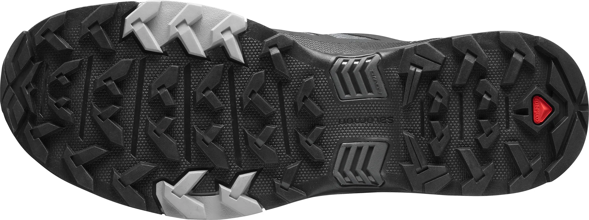 Mountain Ready Grip Control System Salomon X Ultra 4 GORE-TEX WIDE FIT Mens Walking Shoes - Black