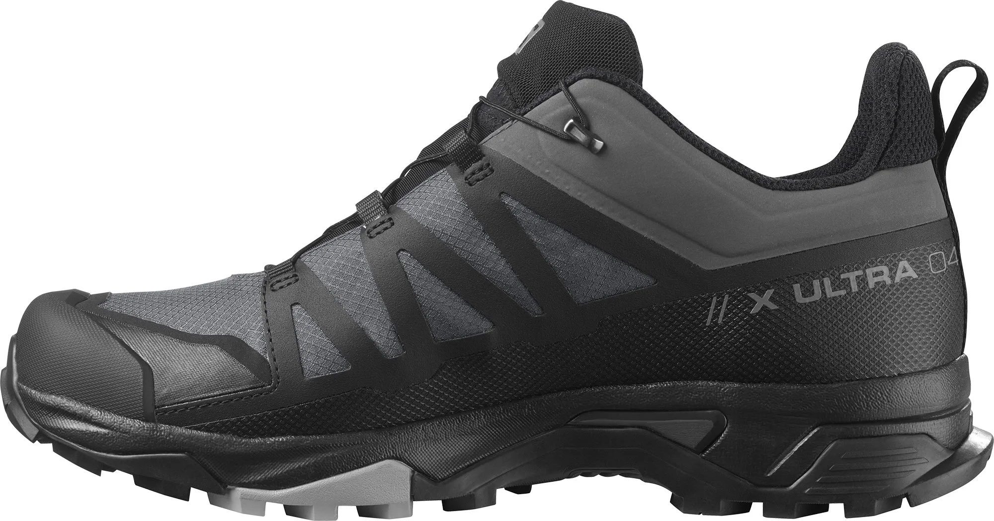 Quick Break-In Foot Protection Salomon X Ultra 4 GORE-TEX WIDE FIT Mens Walking Shoes - Black