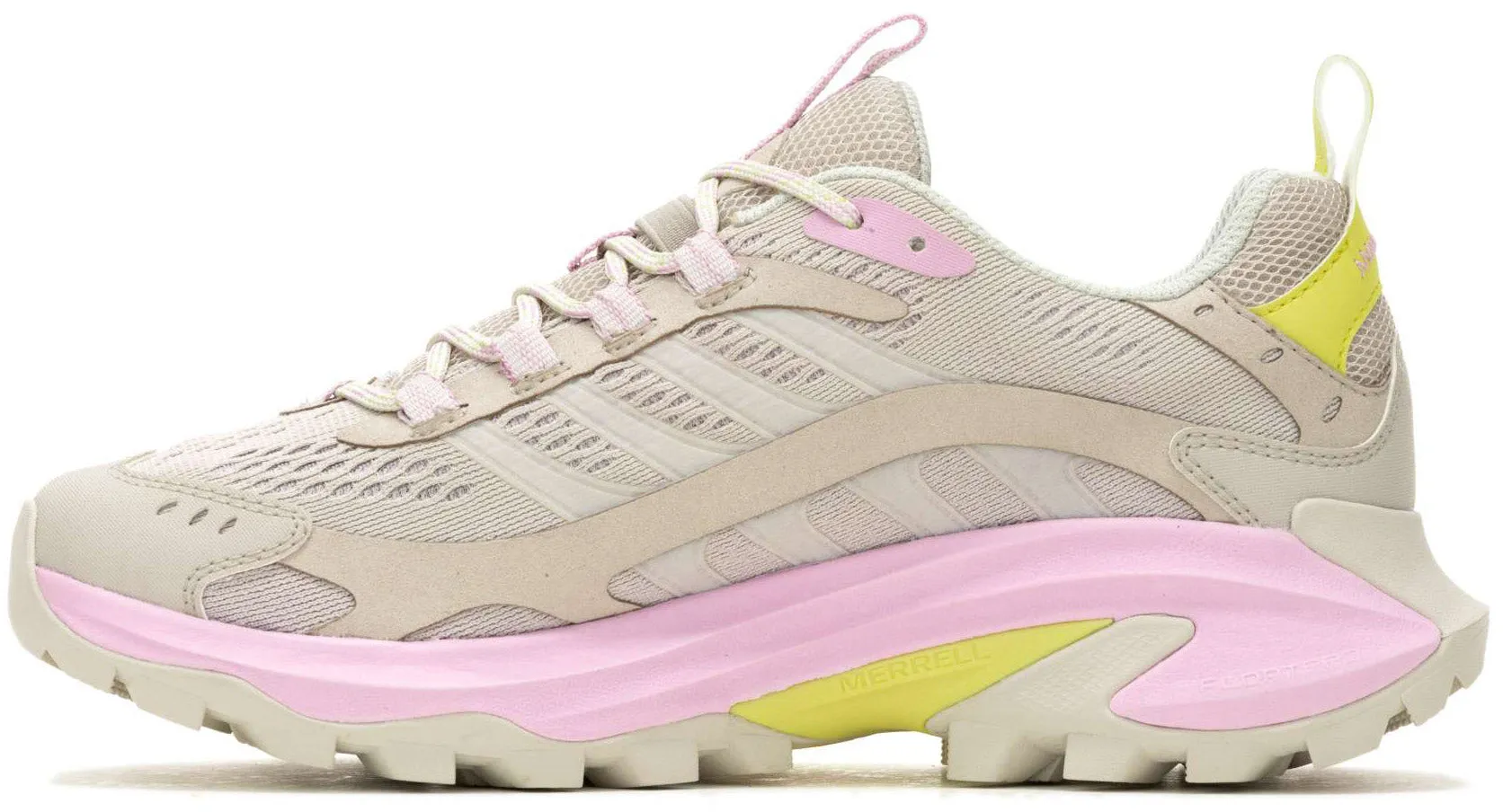 Performance Walk Rock Support Merrell Moab Speed 2 Womens Walking Shoes - Grey