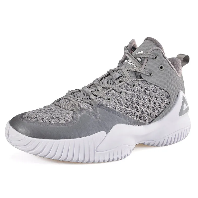 PEAK Basketball Shoes Lou Williams Streetball Master Grey Flex Fit