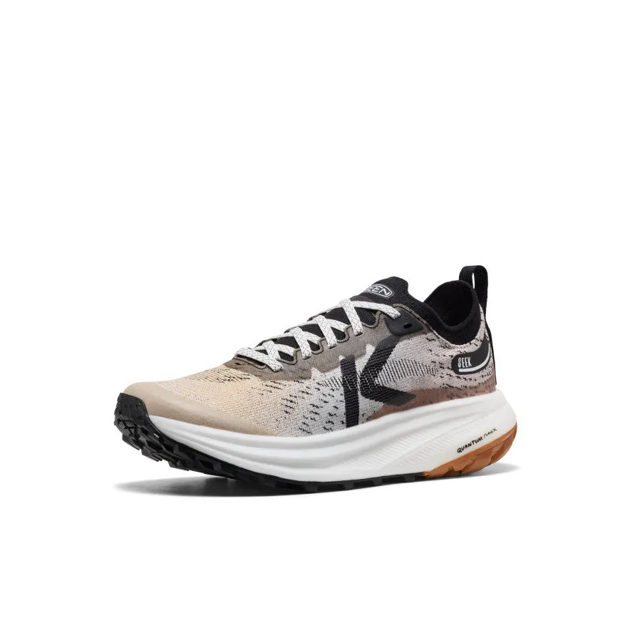 Women's Seek Trail Running Shoe  |  Safari/Black Elastic Sling Zen Step