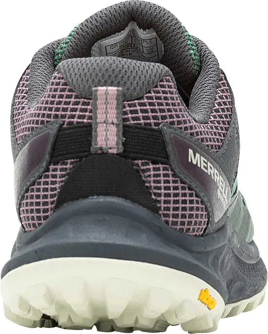 Agility Moves Foot Hugging Merrell Antora 3 GORE-TEX Womens Trail Running Shoes - Green