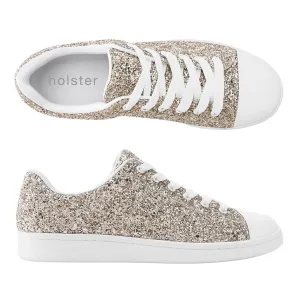 Lace Up Design Pattern Play Skylite - Light Gold