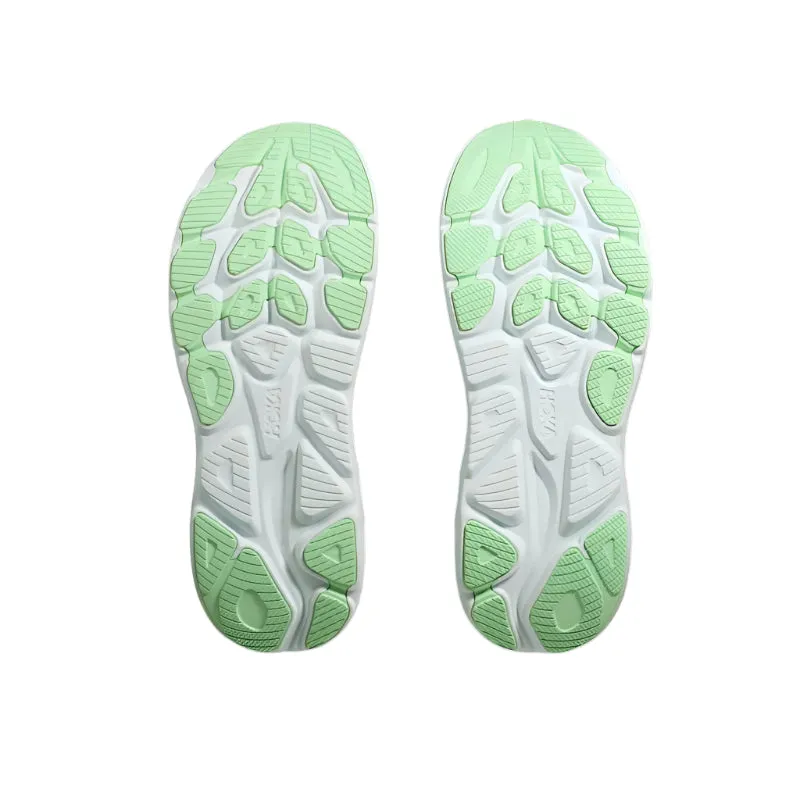 HOKA Clifton 10 D Mens Running Shoes synthetic leather shoe feature triathlon running shoes