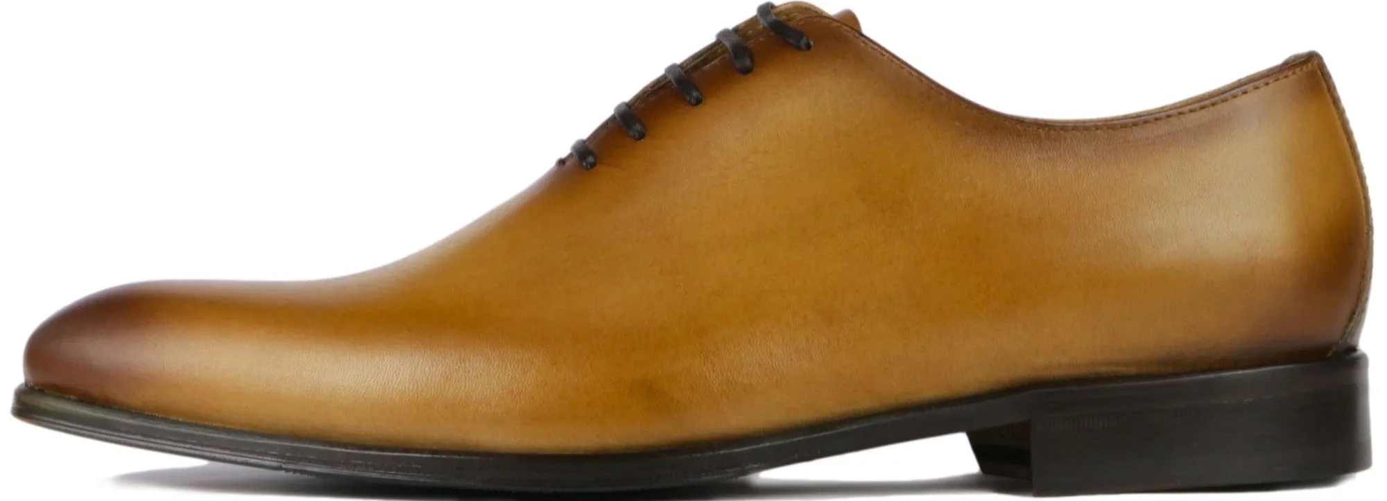 Benson Wholecut Oxford Almond Tan Stylish Comfort Comfortable Straps