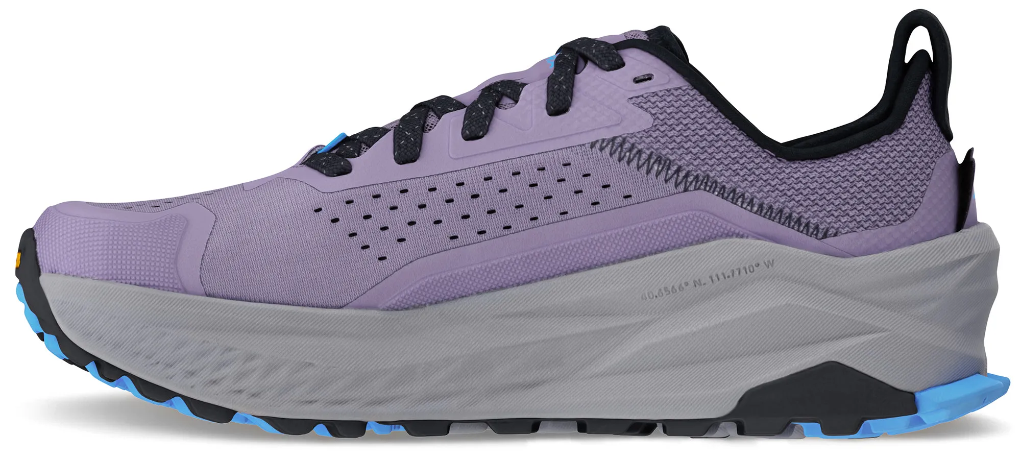 Walking Use Altra Olympus 6 Womens Trail Running Shoes - Purple