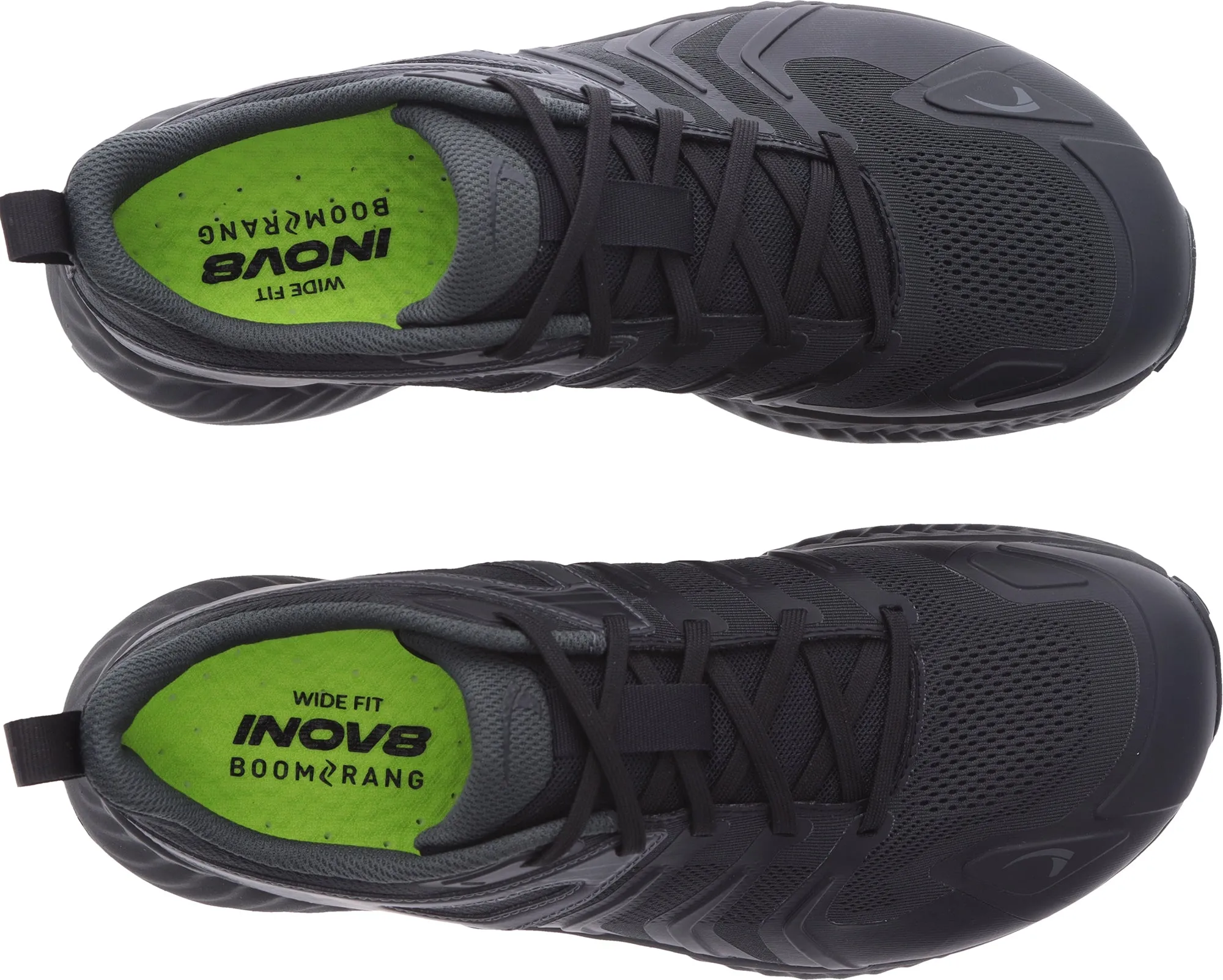 Inov8 TrailTalon WIDE FIT Mens Trail Running Shoes - Black Slip Control Comfortable Padding