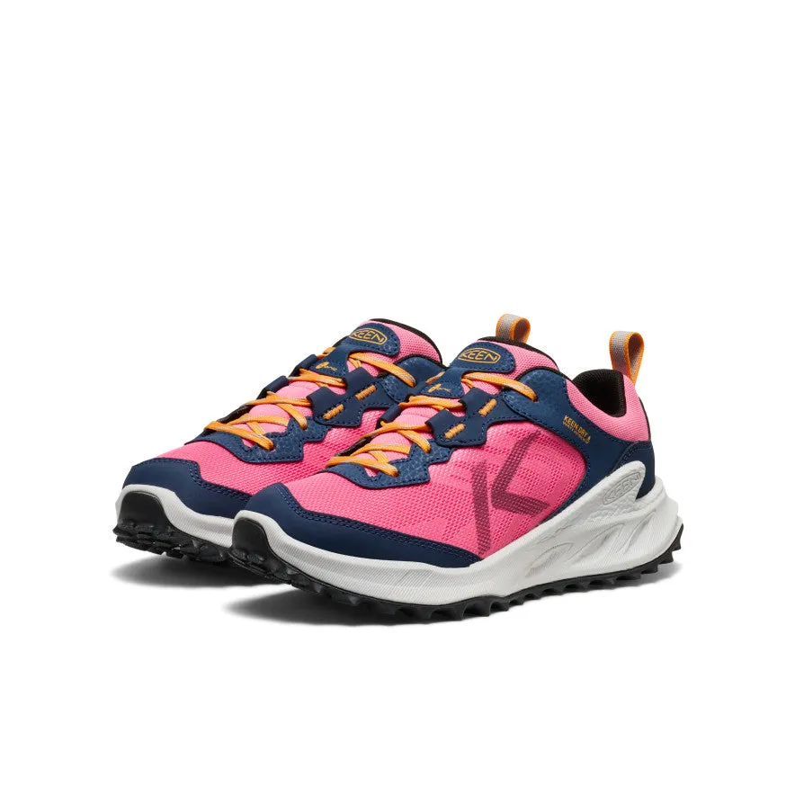 Big Kids' Zionic Waterproof Shoe  |  Naval Academy/Pink Lemonade Pull Tab